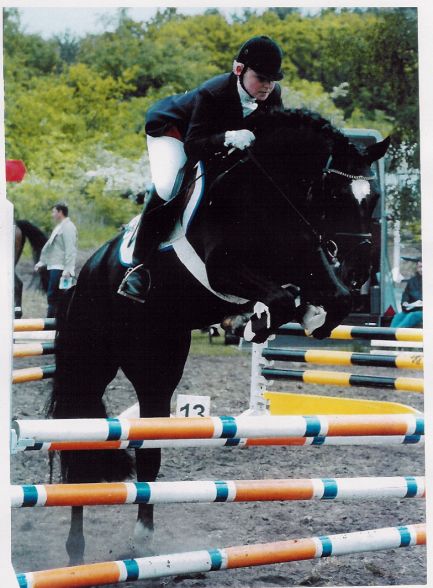 Carlos im Springturnier Quintus